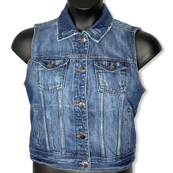 Forever 21 Jackets & Blazers - Forever 21 Premium Denim Vest Size Medium